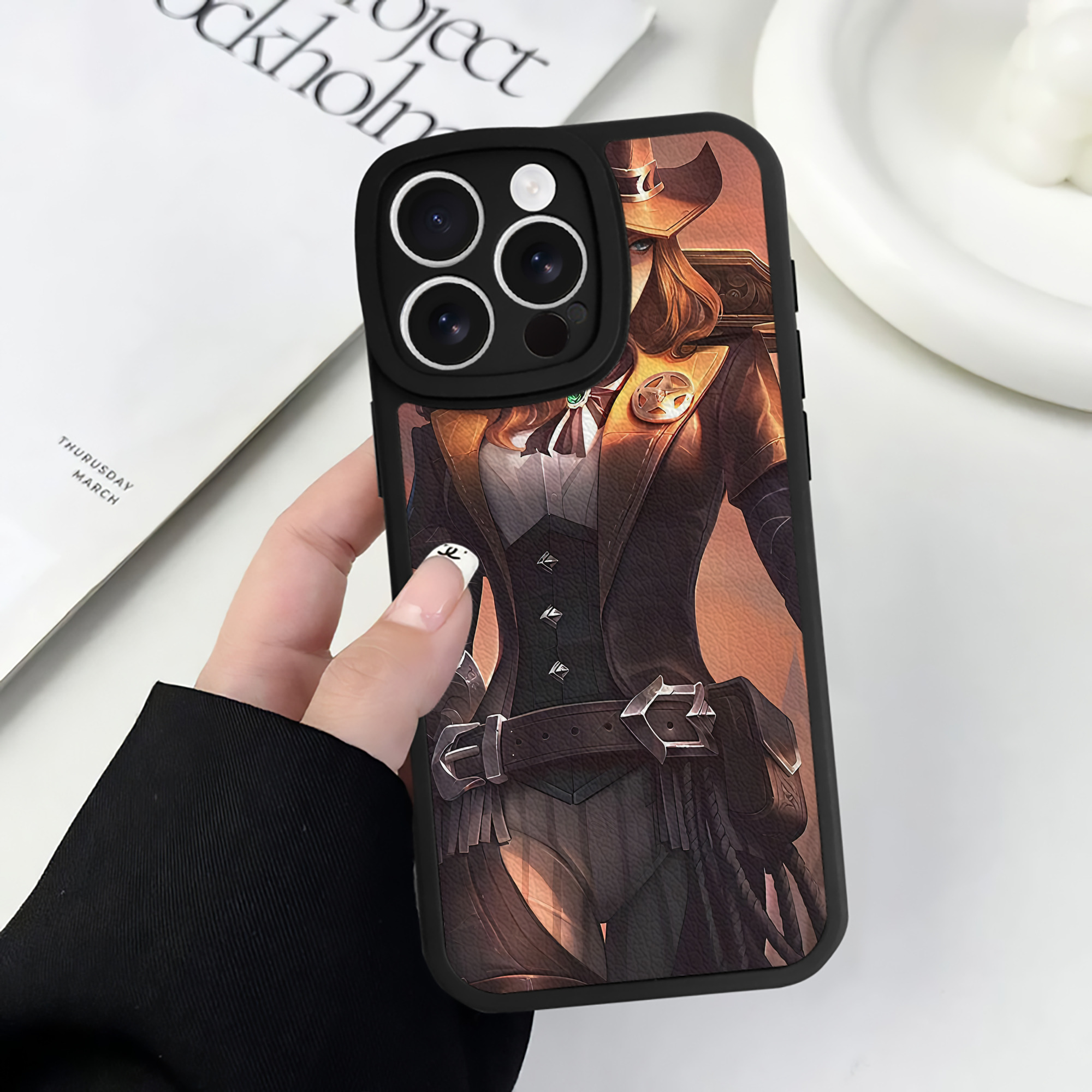 リーグ・オブ・レジェンド League of Legends LOL 【iPhone 16シリーズ対応】シリコンスマホケース（レザー調） 材質：シリコン